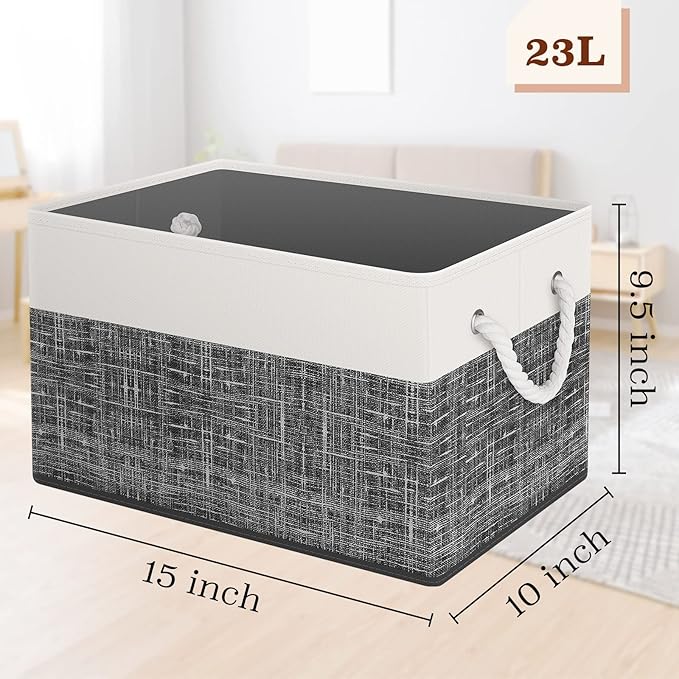 Storage Bin, Collapsible Storage Basket - Image 2