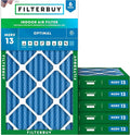 Filterbuy 14x24x2 Air Filter MERV 13 Optimal Smoke & Allergy Defense, by Filterbuy