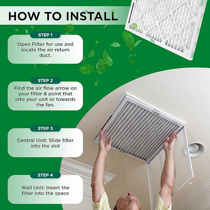 Mann+Hummel 18x20x1 MERV 13 Pleated HVAC AC Furnace Air Filters. 4 Pack. - Image 7