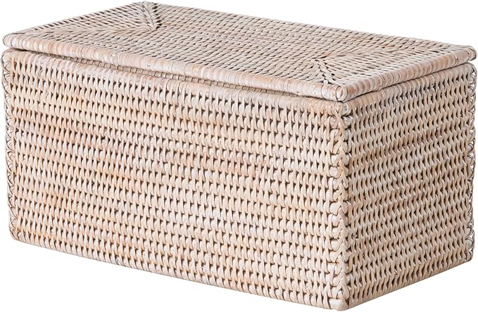 Kouboo La Jolla Rectangular Rattan Box by KOUBOO