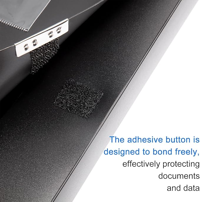 HUA JIE A4 Storage File Boxes Plastic Archives Cases - Image 6