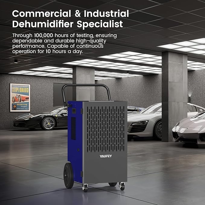 Yaufey 155 Pints Commercial Dehumidifier - Image 2