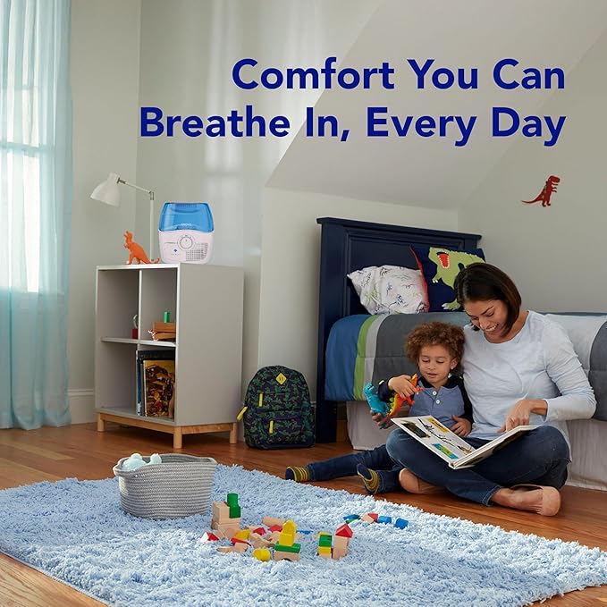 Vicks Filtered Cool Mist Humidifier, Medium Room, 1.1 Gallon Tank - Image 4