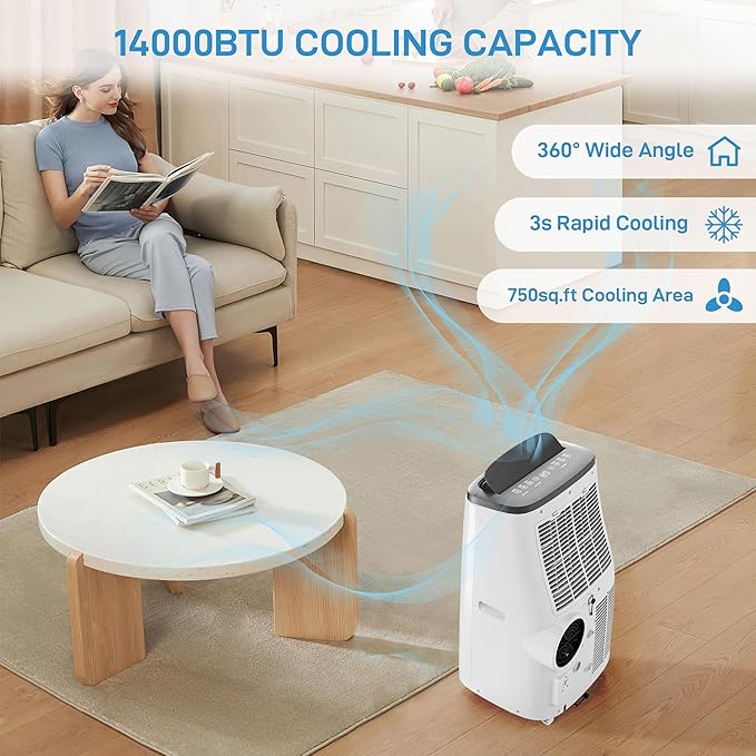 14000 BTU Portable Air Conditioner - Image 5