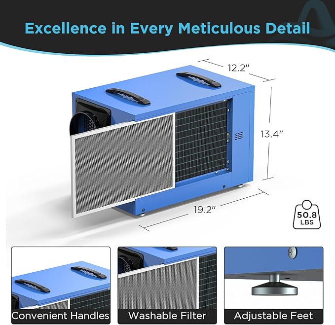 125 Pints Commercial Dehumidifier - Image 7