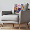 Boho Floral Fashion Headrest Cover by Unknown