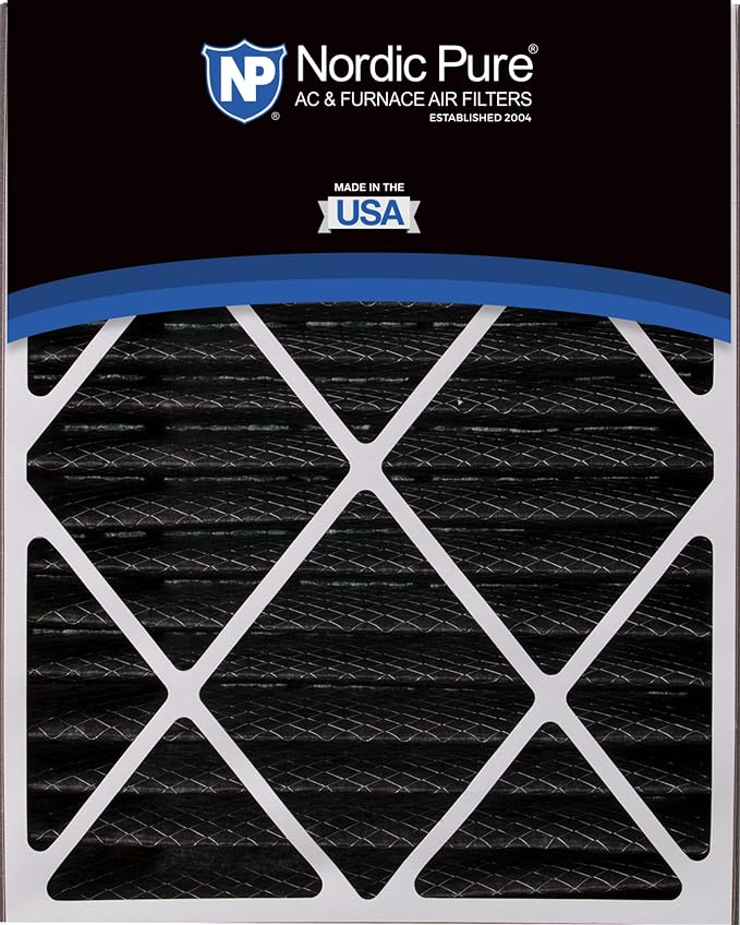 Nordic Pure 20x25x5 Air Bear AC Filter Replacement MERV 8 Pleated Plus Carbon 1 - Image 5