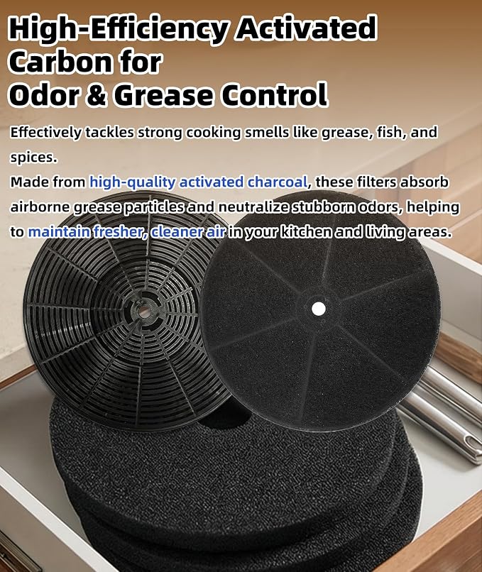 2-Pack CFK4 Carbon Filters Replacement, Compatible - Image 3