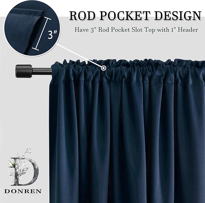 DONREN 48 Inch Curtains for Boy's Room - Image 3