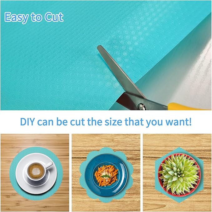 Bloss Shelf Liner, Drawer Liner Roll, EVA Washable Refrigerator Mat - Image 6