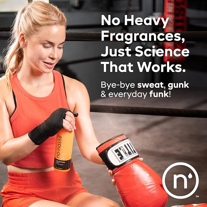 Nonaste Odor Eliminating Spray for Shoes, Gym Bags, Sports Gear & Yoga | - Image 3