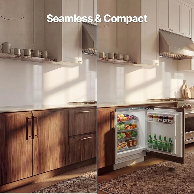 Ca'Lefort Undercounter Panel Ready Fridge, Built-in Full Freshness Panel-Ready - Image 7