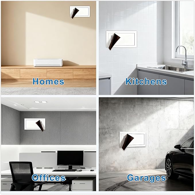 Vent Cover 2 Pack, Strong Magnetic Vent Covers 5.3x12 Inch, Ceiling Register - Image 7