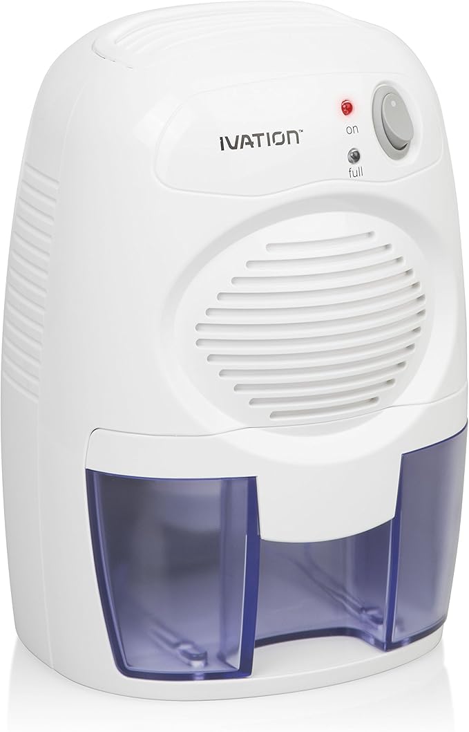 Ivation IVADM10 Powerful Small-Size Thermo-Electric Dehumidifier by Ivation