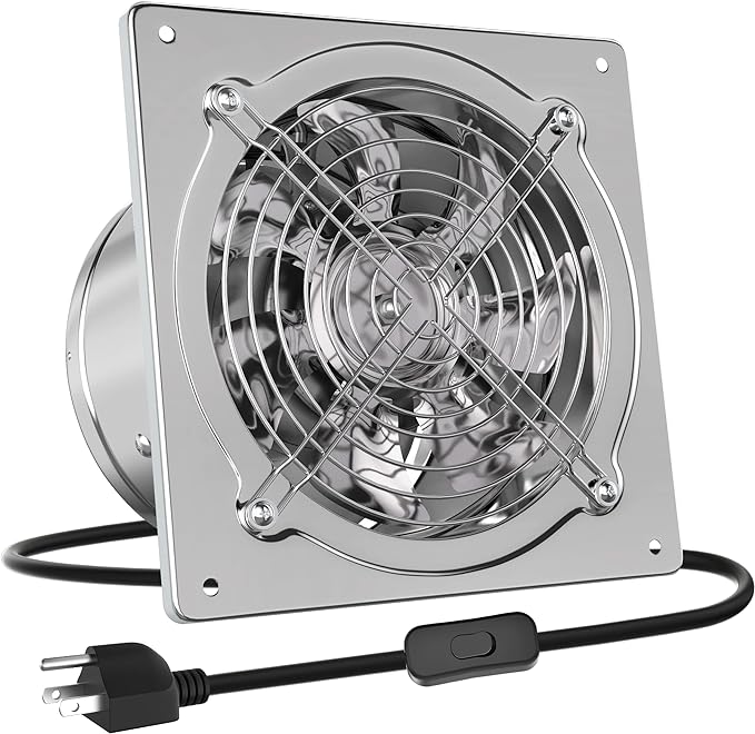 HG Power 10 Inch Metal Exhaust Fan by HGPOWER