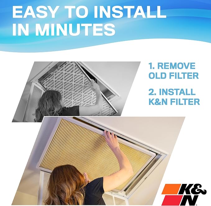 K&N 18X20X1 HVAC Furnace Air Filter, Lasts a Lifetime, Merv 11, the Last HVAC - Image 5