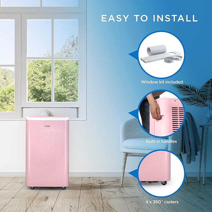 COMMERCIAL COOL Portable Air Conditioner, Dehumidifier & Fan, Portable Air - Image 6