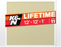 K&N 12X12X1 HVAC Furnace Air Filter, Lasts a Lifetime, Merv 11, the Last HVAC by KNEngineeringInc