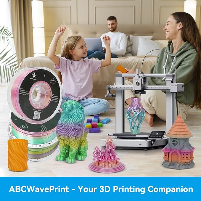 PLA 3D Printer Filament, Dimensional Accuracy +/- 0.02 mm, 1 kg Spool, 1.75 - Image 7