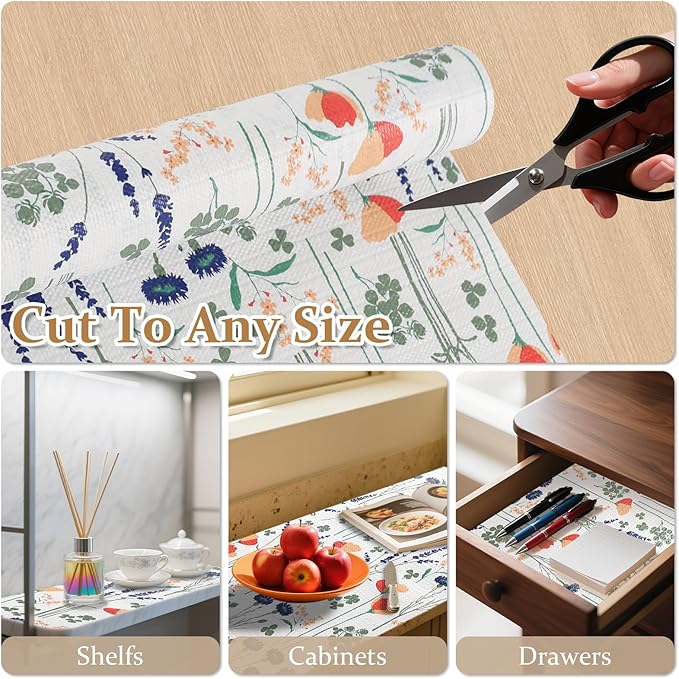 FINNEZ Shelf and Drawer Liner 17in x 20FT - Image 3