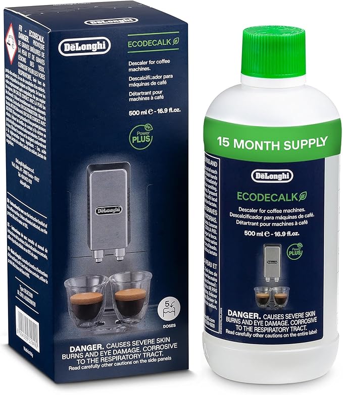 De'Longhi EcoDecalk Descaler, Universal Descaling Solution by DeLonghi