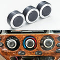 TOPINSTALL Custom 3PCS AC Climate Control Switch Knobs Compatible by TOPINSTALL