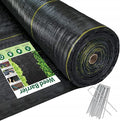 4ft x300ft Pro Black Weed Barrier, 6oz Premium Landscape Fabric-Heavy Duty by Sunocity