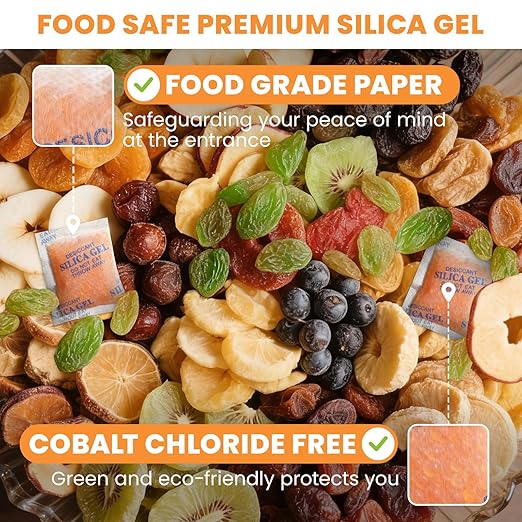 Vrurc Color-Indicating Silica Gel Desiccant Packets – 5 Gram Food-Grade Premium - Image 4