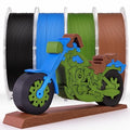 AMOLEN Matte PLA Filament 1.75mm Bundle, Chocolate Brown, Amolen Blue, Olive by AMOLEN