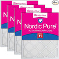 Nordic Pure 20x24x1 Tru Mini Pleat MERV 11 AC Furnace Air Filters – 2.5X More by NordicPure