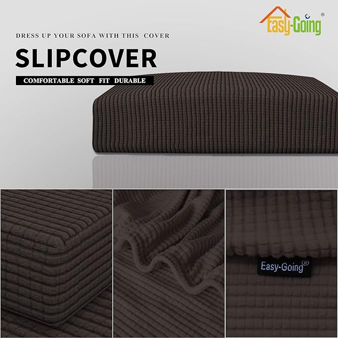 Easy-Going Stretch Cushion Cover Sofa Cushion Furniture Protector Sofa Seat - Image 3