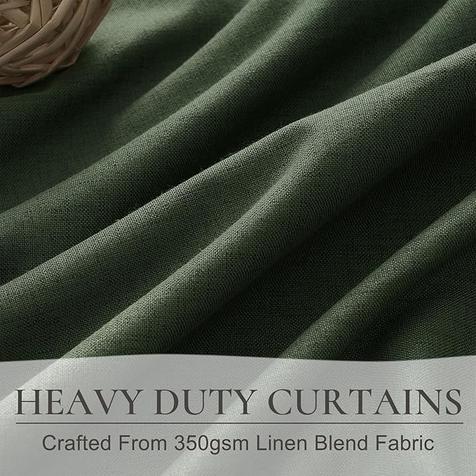 Lush Decor 120 Inch/10ft Long Insulated Back Tab Pinch Pleated Curtains - Image 5