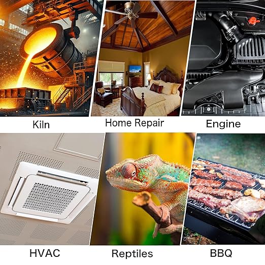 50:1 Infrared Thermometer Gun, -58°F to 2732°F Non-Contact Laser Temperature Gun - Image 10