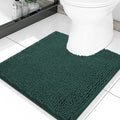 Smiry Luxury Chenille Toilet Rugs U-Shaped 20x20, Soft Absorbent Non-Slip by Smiry