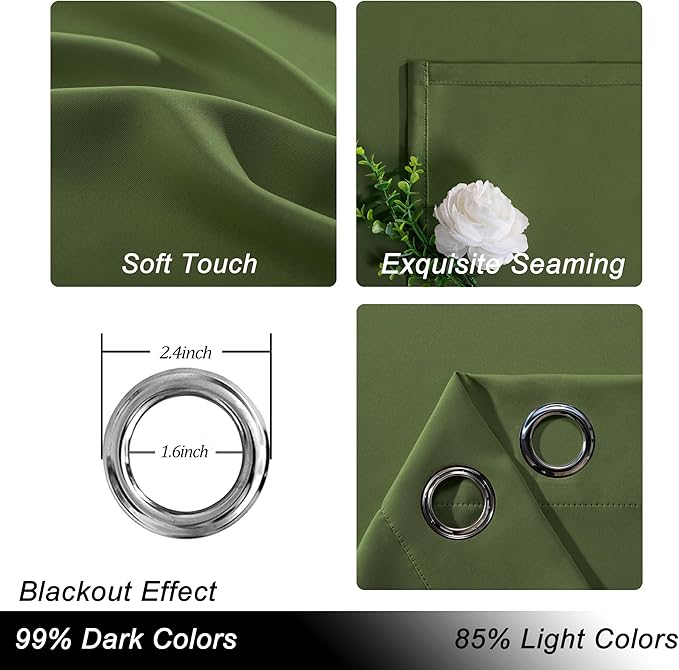 Hiasan Sliding Glass Door Blackout Curtains - Image 2