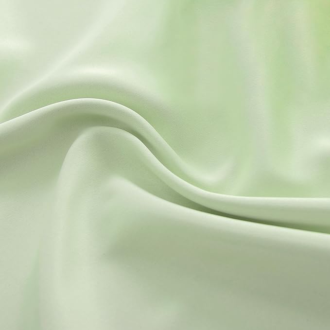 DONREN Light Green Blackout Curtains 48 inches Long - Image 5