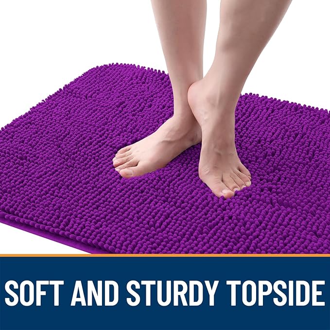 OLANLY Dog Door Mat for Muddy Paws 70x35, Absorbs Moisture and Dirt, Absorbent - Image 4