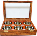 Wooden Spice Box Multipurpose Utility Table Top Glass Top Masala Dabba by NAVIROCK