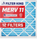 Filter King 14.5x19x1 Air Filter | 12-PACK | MERV 11 HVAC Pleated A/C Furnace by FilterKing