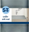 S&T INC. Under Sink Mat, Shelf Liner by STINC
