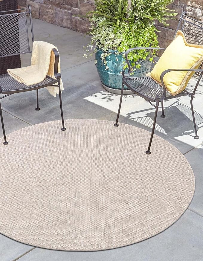 Unique Loom Outdoor Solid Collection Area Rug by UniqueLoom