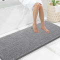 Smiry Luxury Chenille Bathroom Rugs 59x20, Extra Soft and Absorbent Shaggy Bath by Smiry