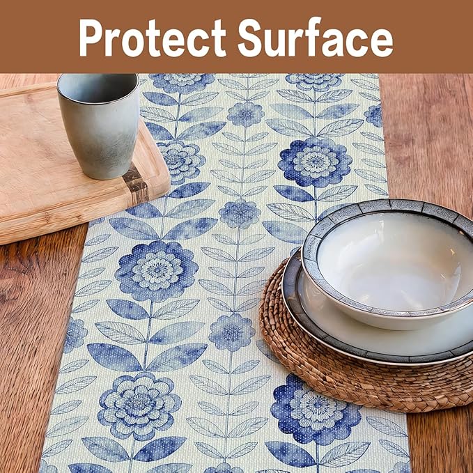 Drawer and Shelf Liner for Kitchen Cabinets Non-Adhesive Strong Grip Floral - Image 6