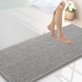 Smiry Luxury Chenille Bathroom Rugs 59x24, Extra Soft and Absorbent Shaggy Bath by Smiry