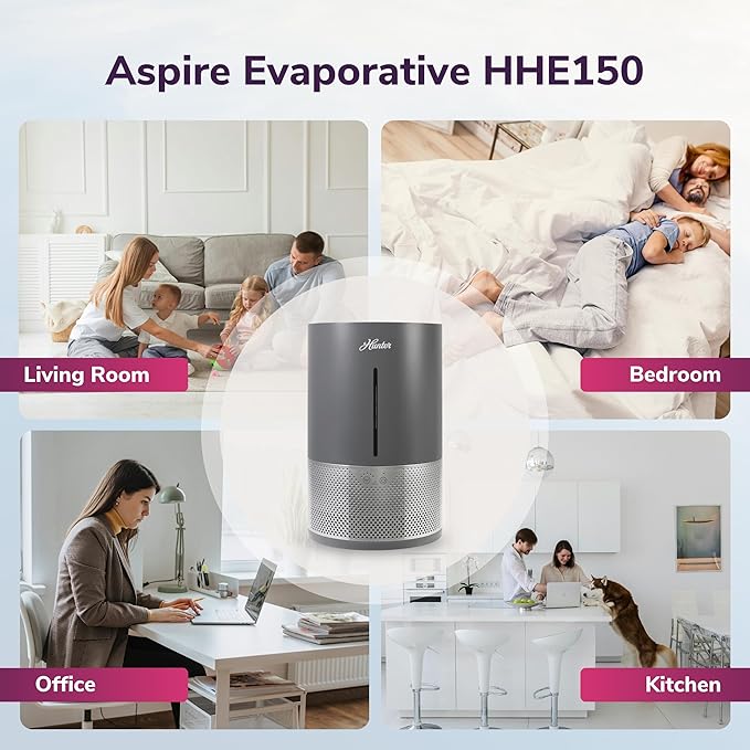 HHE150 Hunter Aspire 4.8L Evaporative Humidifier - Image 7
