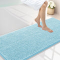 Smiry Luxury Chenille Bathroom Rugs 59x24, Extra Soft and Absorbent Shaggy Bath by Smiry
