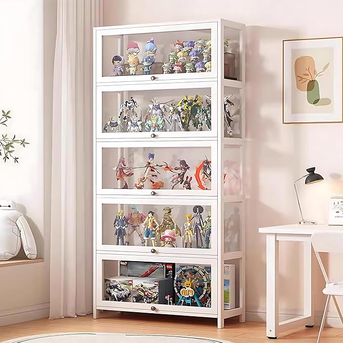5 Tier Curio Display Cabinet - Image 4