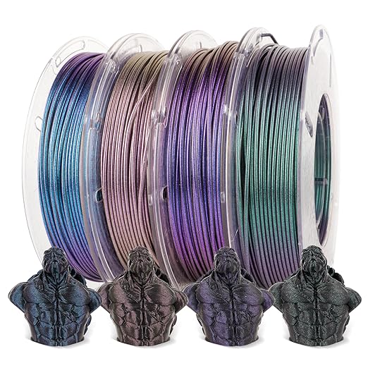 AMOLEN PLA 3D Printer Filament, PLA PrintingFilament Starry Sky Series Pla - Image 7