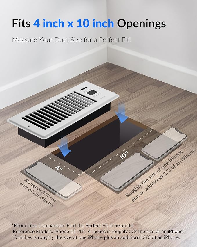 Super Quiet Register Booster Fan - Image 2