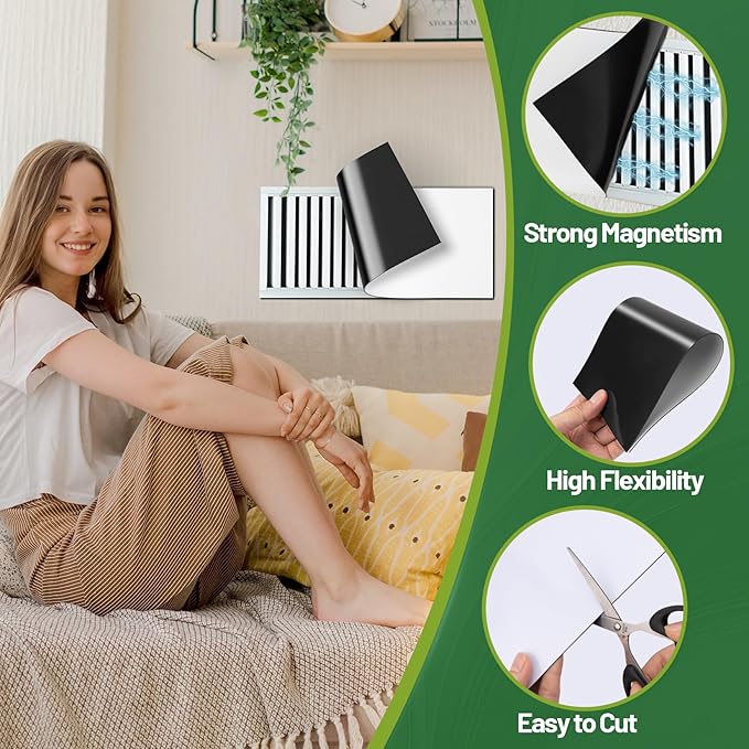 FINDMAG Strong Magnetic Vent Covers, 5.5" x 12" Magnetic Vent Cover - Image 3